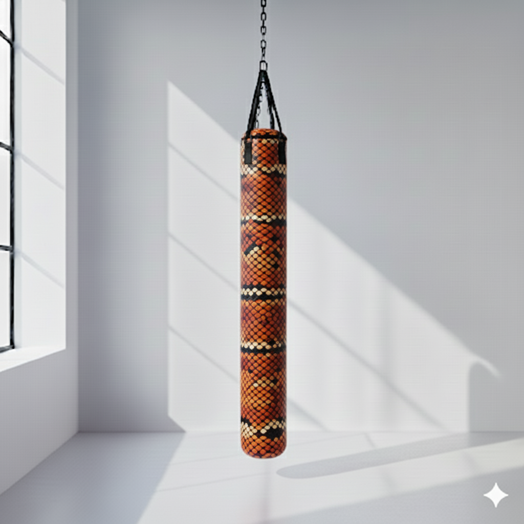 Serpent Ascent punching bag design