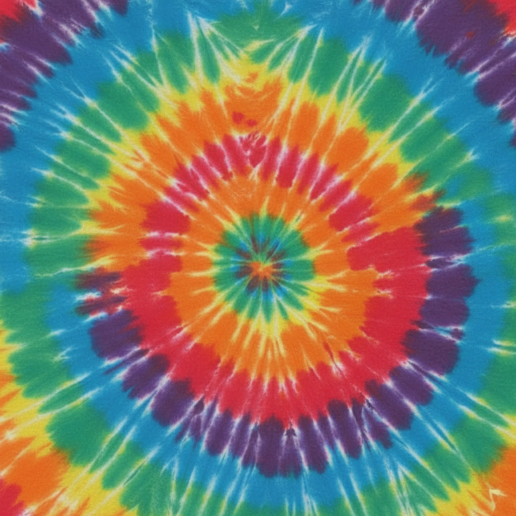 Rainbow Ripple flat pattern