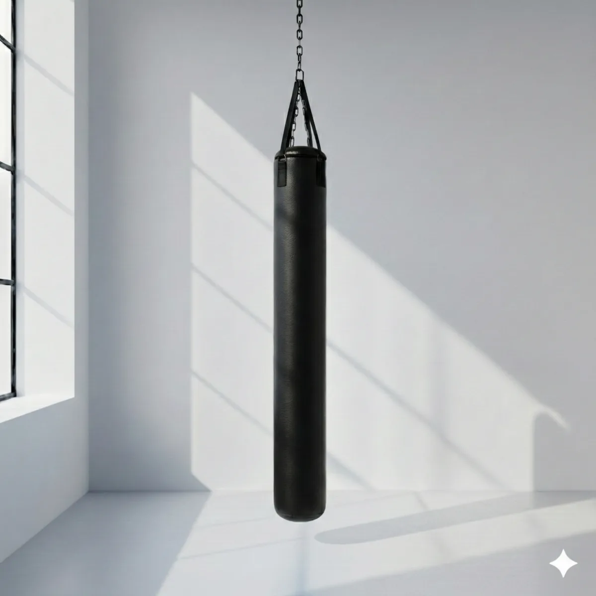 Compact Python muay thai heavy bag for home training